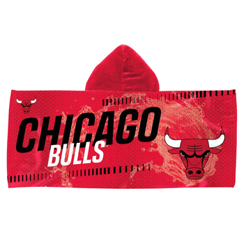 Chicago Bulls NBA Reduce Youth Hooded Towel 22x51 inches