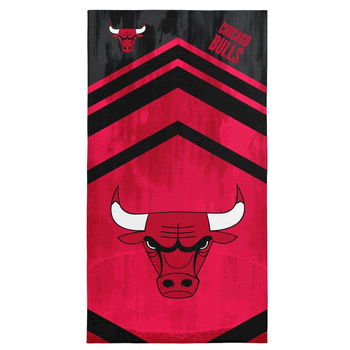 Chicago Bulls NBA Shatter Microfiber Beach Towel 30 x 60 inches