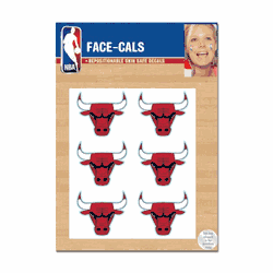 Chicago Bulls Tattoo Face Cals