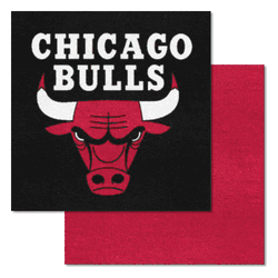 Chicago Bulls Team Carpet Tiles - 45 Sq Ft.