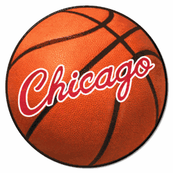 Chicago BullsBullsBasketball Rug - 27in. Diameter