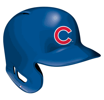 Chicago Cubs 12in Authentic Helmet Sign