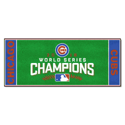 Chicago Cubs 2016 World Series Champions Baseball Runner Rug - 30in. x 72in.