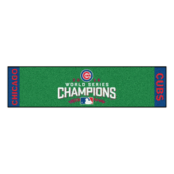 Chicago Cubs 2016 World Series Champions Putting Green Mat - 1.5ft. x 6ft.