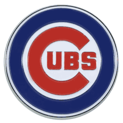 Chicago Cubs 3D Color Metal Emblem