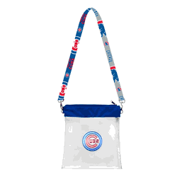 Chicago Cubs 3D Logo Clear Satchelette