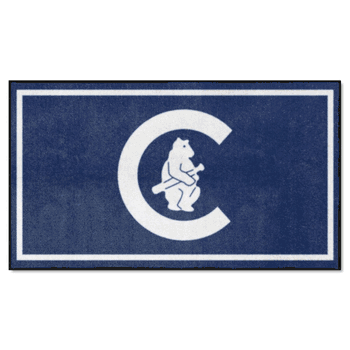 Chicago Cubs 3ft. x 5ft. Plush Area Rug - Retro Collection