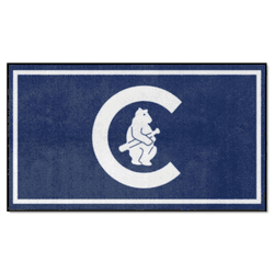 Chicago Cubs 3ft. x 5ft. Plush Area Rug - Retro Collection