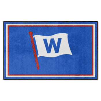 Chicago Cubs 4ft. x 6ft. Plush Area Rug