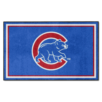 Chicago Cubs 4ft. x 6ft. Plush Area Rug