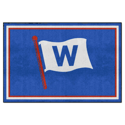 Chicago Cubs 5ft. x 8 ft. Plush Area Rug