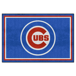 Chicago Cubs 5ft. x 8 ft. Plush Area Rug
