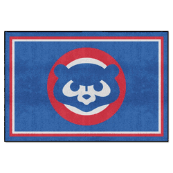Chicago Cubs 5ft. x 8 ft. Plush Area Rug - Retro Collection