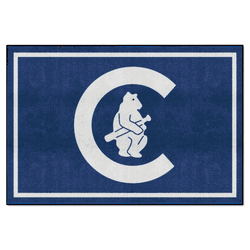Chicago Cubs 5ft. x 8 ft. Plush Area Rug - Retro Collection