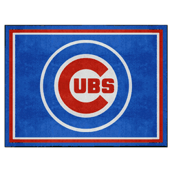 Chicago Cubs 8ft. x 10 ft. Plush Area Rug
