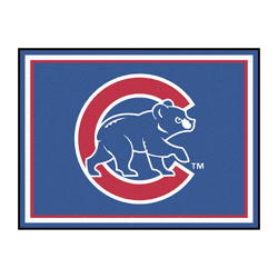 Chicago Cubs 8ft. x 10 ft. Plush Area Rug