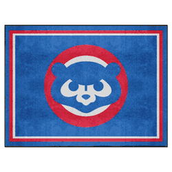 Chicago Cubs 8ft. x 10 ft. Plush Area Rug - Retro Collection