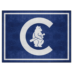 Chicago Cubs 8ft. x 10 ft. Plush Area Rug - Retro Collection