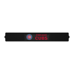 Chicago Cubs Bar Drink Mat - 3.25in. x 24in.