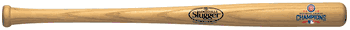 Chicago Cubs Bat 18 Inch Natural with Logo 2016 World Series Champs CO