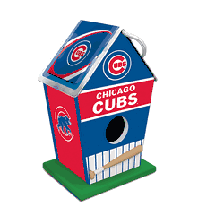 Chicago Cubs Birdhouse