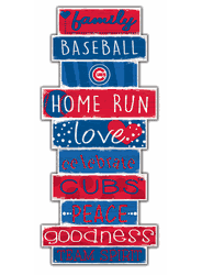 Chicago Cubs Celebrations Stack 24" Sign