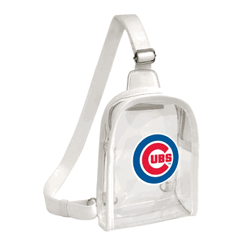 Chicago Cubs Clear Mini Sling Stadium Bag