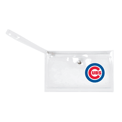 Chicago Cubs Clear Ticket Wristlet