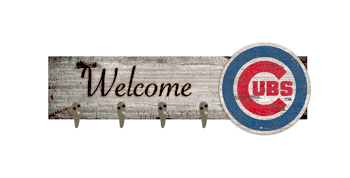 Chicago Cubs Coat Hanger 6x24