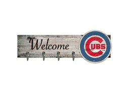 Chicago Cubs Coat Hanger 6x24