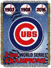 MLB Chicago Cubs Commemorative Series Throw