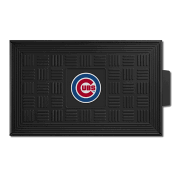 Chicago Cubs Heavy Duty Vinyl Medallion Door Mat - 19.5in. x 31in.