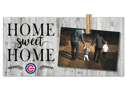 Chicago Cubs Home Sweet Home Clothespin 6x12