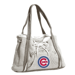 Chicago Cubs Hoodie Purse Grey