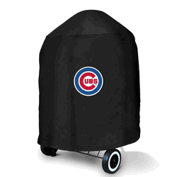 Chicago Cubs Kettle Grill Cover - 25in x 25in x 35in