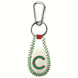 Chicago Cubs Keychain Baseball Holiday Design CO
