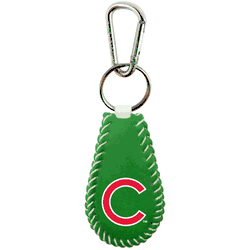 Chicago Cubs Keychain Baseball St. Patrick's Day CO