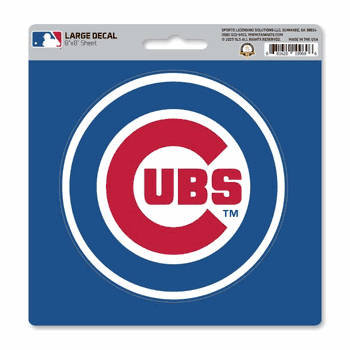 Chicago Cubs Large Decal Sticker