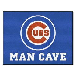 Chicago Cubs Man Cave All-Star Rug - 34 in. x 42.5 in.