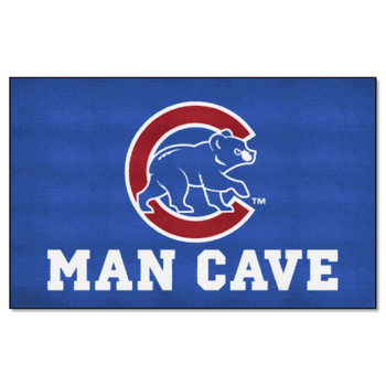 Chicago Cubs Man Cave Ulti-Mat Rug - 5ft. x 8ft.