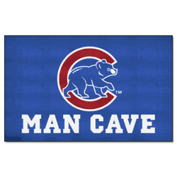 Chicago Cubs Man Cave Ulti-Mat Rug - 5ft. x 8ft.