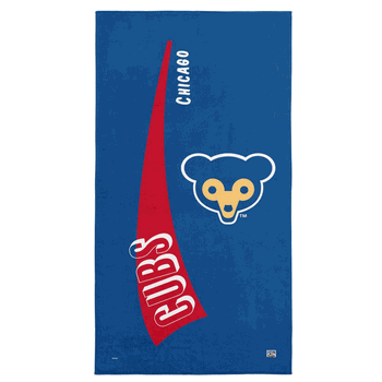 Chicago Cubs MLB CC Throwback Beach Towel