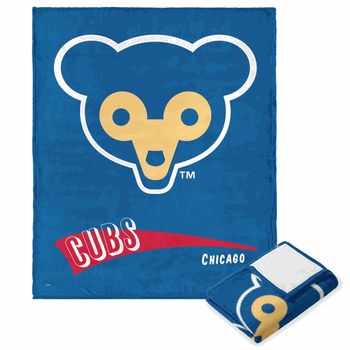 Chicago Cubs MLB CC Throwback Silk Touch Throw Blanket