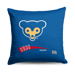 Chicago Cubs MLB CC Throwback Throw Pillow