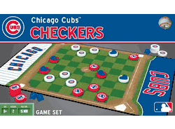 Chicago Cubs MLB Checkers