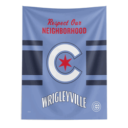 Chicago Cubs MLB City Connect Wall Hanging