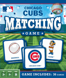 Chicago Cubs MLB Matching Game