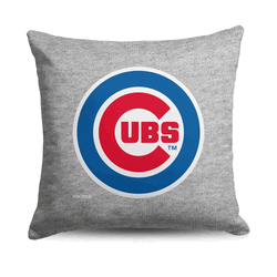 Chicago Cubs MLB Primary Sweatshirt PIllow 16 Inches