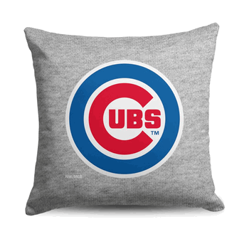 Chicago Cubs MLB Primary Sweatshirt PIllow 16 Inches