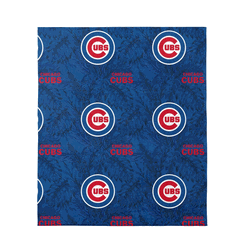 Chicago Cubs MLB Tonal Vines Microfiber Beach Towel 60x70 inches